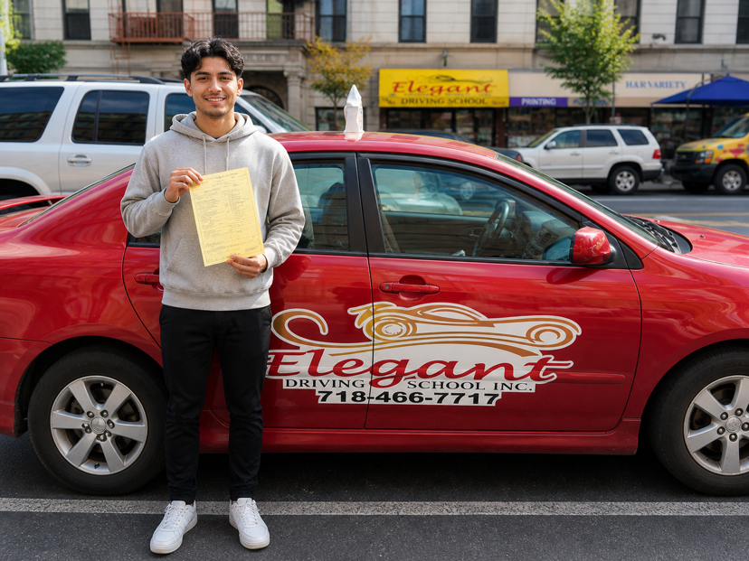 Elegant Driving School student 3
